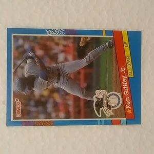 Ken Griffey Jr. Error Baseball Card 1991